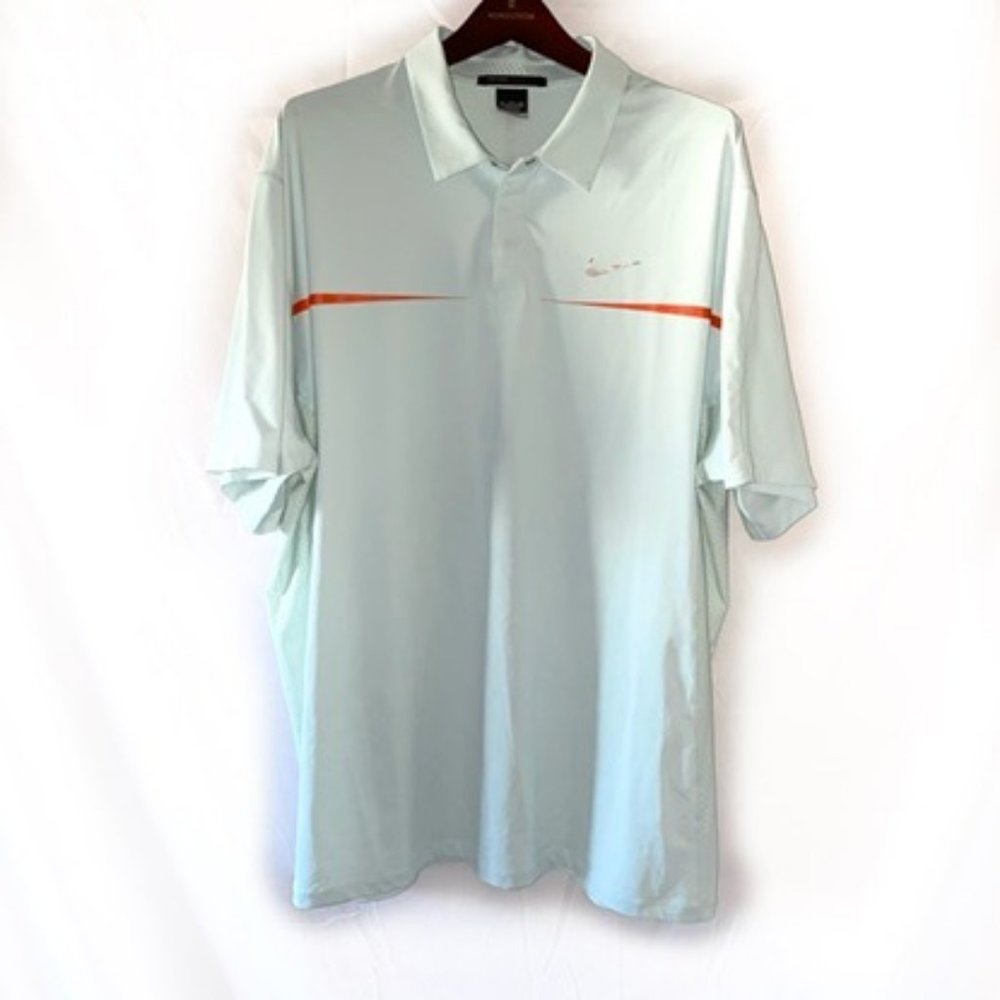 Nike Golf Tiger Woods Collection Ice Blue Polo